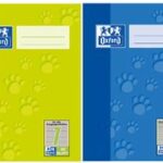 Oxford schoolschrift, DIN A5, liniatuur 7/7 mm geruit, 32 vel, oranje