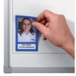 FRANKEN magnetisch infokader, 72 x 115 mm, magnetisch, blauw,