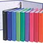 EXACOMPTA ringband, PP, 4-rings mechaniek, DIN A4, zwart, rug 20 mm