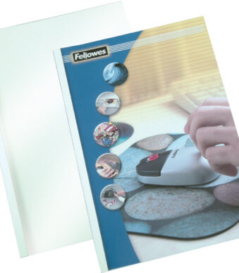 Fellowes thermobindmappen Coverlight, A4, 1,5 mm, wit