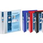 EXACOMPTA Presentatie-ringband, A4 Maxi, wit, 2D-rings 40, rug 64 mm