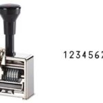 REINER numeroteur / cijferstempel ´C1´, 8-cijferig, cijfergrootte 4,5 mm