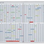 FRANKEN Personeel- & Projektplanbord ´Jetplaner´, 900 x 600 mm