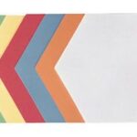 FRANKEN moderatiekaart/presentatiekaart, zeshoekig/honingraat, 190 x 165 mm, assorti