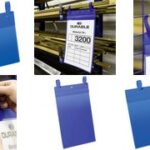 DURABLE documenthouder met ophangstrips, A4 liggend, blauw