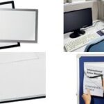 DURABLE klittenbandframe Magnetic, DURAFRAME GRIP, DIN A4, zilver,