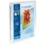 EXACOMPTA presentatie-ringband, A4, wit, 4-rings mechaniek, rug 40 mm