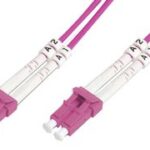 DIGITUS LWL patchkabel, LC-Duplex - LC-Duplex, OM4, 10,0 m