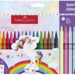 FABER-CASTELL viltstiften Eenhoorn, 18+6 doosje
