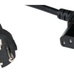 LogiLink randaarde-stroomkabel, 5,0 m, eenzijdig haaks