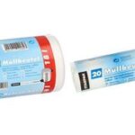 PAPSTAR afvalemmerzakken HDPE, 60 liter, wit