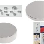 MAUL Neodym-schijfmagneet, 12 mm, hechtkracht: 4 kg, zilver