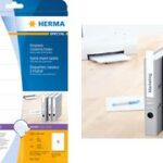 Herma Rugetiket Insteek 5032 190x54mm wit 1 pak