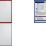 FRANKEN zichthoes FRAME IT X-tra!Line, DIN A3, rood