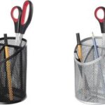 WEDO pennenbakje Office, van ijzerdraad, 3 vakken, zilver