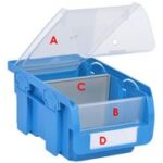 allit insteekkaartje voor magazijnopbergbak ProfiPlus Compact 5