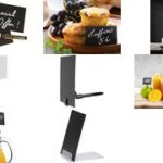 Securit krijtbord DIN A7, wit, 20 in set