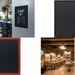 Securit krijtbord UNIVERSAL, met houten rand, beuken