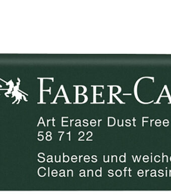 FABER-CASTELL kunststof-vlakgum DUST-FREE, groen