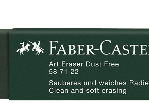 FABER-CASTELL kunststof-vlakgum DUST-FREE, groen