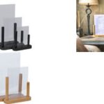 Securit tafelstandaard TABLE, DIN A5, teak