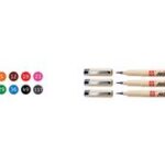 SAKURA penseelstift PIGMA BRUSH, zwart