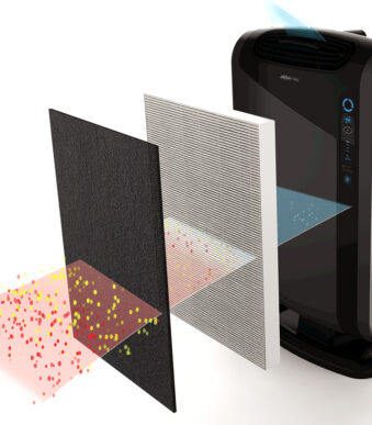 Fellowes luchtreiniger AreaMax 290, zwart