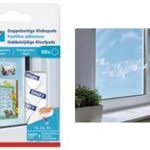 tesa lijmpads, transparant, tweezijdig klevend, zeshoekig