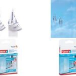 tesa Powerstrips plakstrips voor glasvlakken, transparant, 1 kg