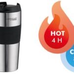 THERMOS thermosbeker THERMOPRO, 0,4 liter, zilver mat