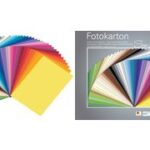 folia gekleurd karton, (B)250 x (H)350 mm, 300 g/m2, 50 kleuren assorti