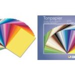 folia gekleurd papier, (B)250 x (H)350 mm, 130 g/m2, 50 kleuren assorti