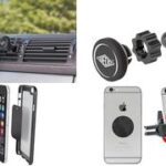 WEDO Smartphone-auto-magneethouder ´Dock-it´, zwart