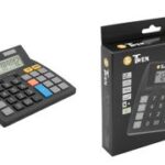 TWEN desktop rekenmachine J-1200 solar