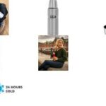 THERMOS thermosfles STAINLESS KING, 0,47 liter, blauw