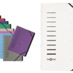 PAGNA sorteermap ´Sorting File´, 7 vakken, violet