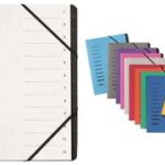 PAGNA sorteermap ´Sorting File´, 12 vakken, rood