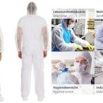 HYGONORM PP-overall LIGHY met capuchon, wit, L