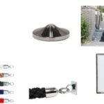 Securit afzetsysteem CLASSIC - touw, brons / chroom