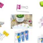 RAPESCO Foldback-papierklem/brievenklem, (B)32 mm, geel, Emoji, klemwijdte: 14 mm, 20 st.