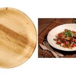 PAPSTAR palmblad-bord ´pure´, rond, diameter: 150 mm