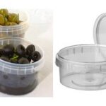 STARPAK delicatessen-cup, rond, 770 ml, transparant, 30 stuks