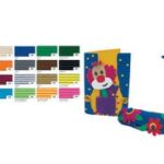 folia decoratief golfkarton, (B)500 x (H)700 mm, kleuren assorti