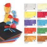 folia strozijdepapier, (B)470 x (H)640 mm, 25 g/m2, koningsblauw