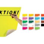 folia plakkaatkarton / etalagekarton, (B)480 x (H)680 mm, zwart