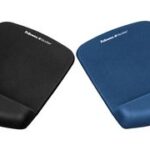 Fellowes polssteun PlushTouch met muismat, zwart