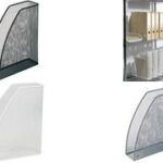 ALBA tijdschriftencassette MESHMAG BC, DIN A4, draadijzer, wit