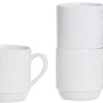 Ritzenhoff & Breker koffiemok, stapelbaar, wit, 0,3 l