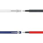 CARAN D´ACHE vulpen 849 CLASSIC LINE, rood, M