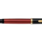 Pelikan vulpen 'Souverein 600', zwart/rood, B